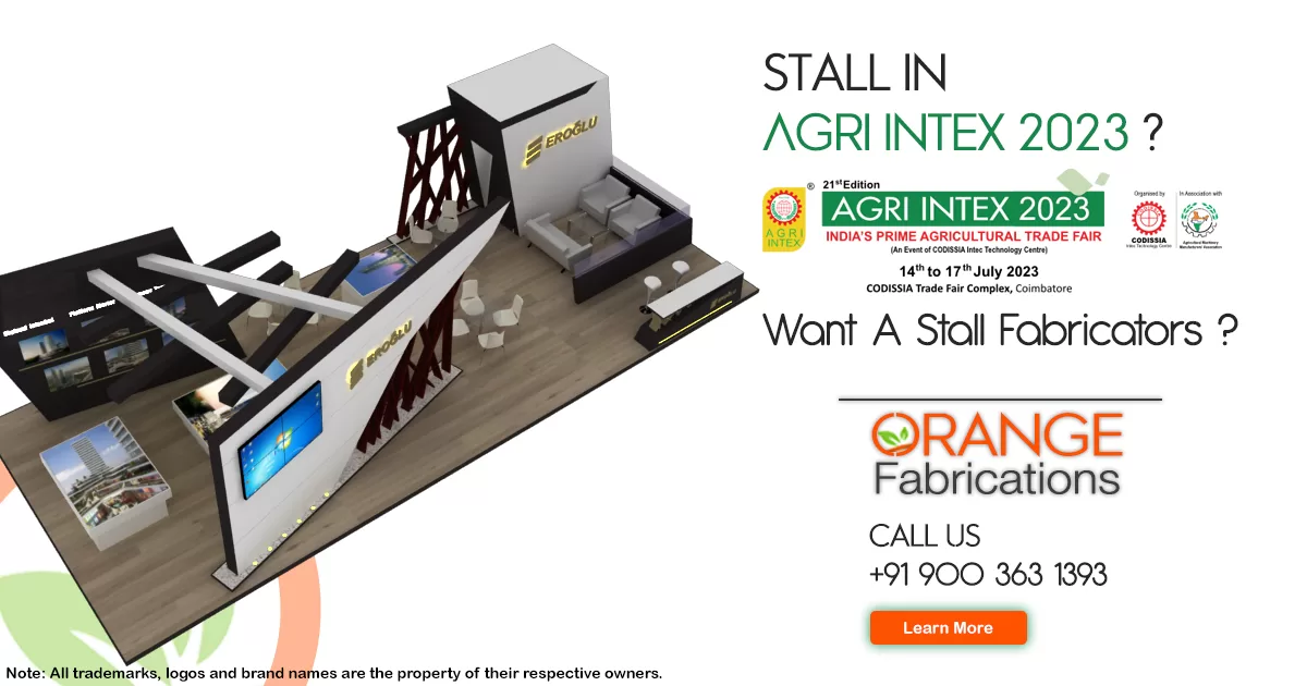 agri intex 2023 stall fabricators