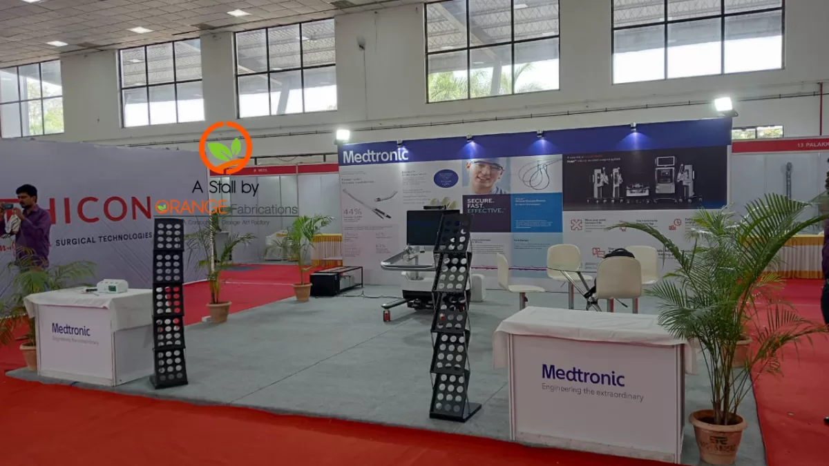 medtronic stall fabrication in coimbatore