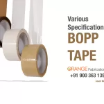 various specifications of bopp tape