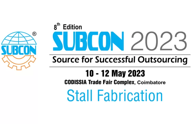 subcon 2023 stall fabrication