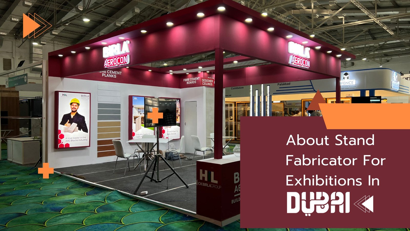 about stand fabricator for exhibitions in dubai