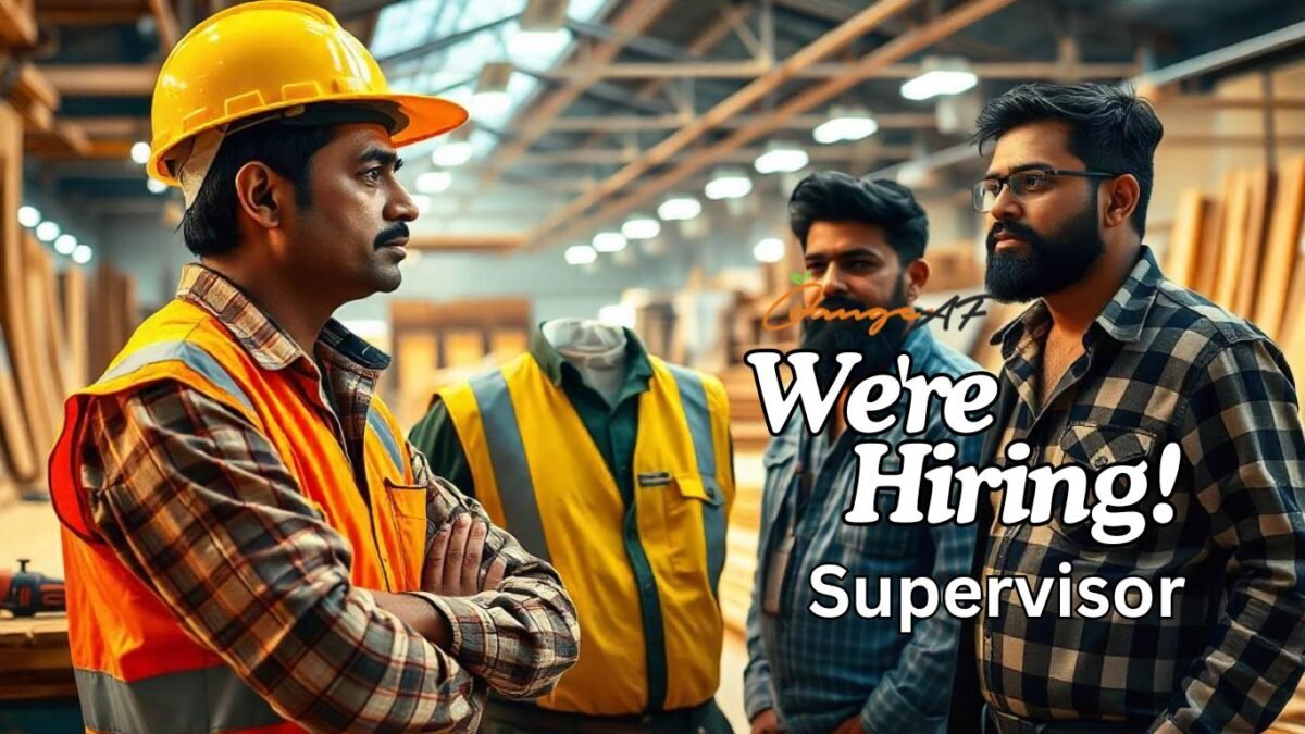 supervisor job in coimbatore